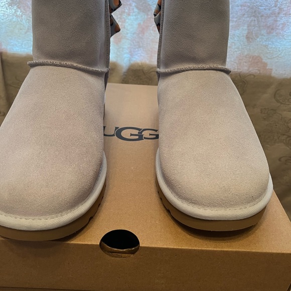 Ugg Minnie Bailey bow retro spots metal gray - Picture 5 of 5
